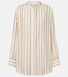 Asceno Ferrara striped shirt