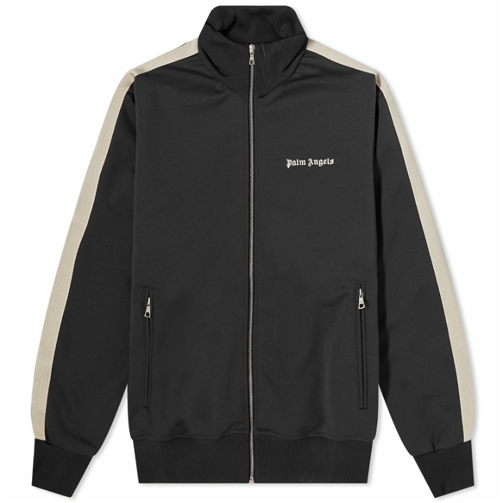 Photo: Palm Angels Men's New Classic Track Jacket in Black