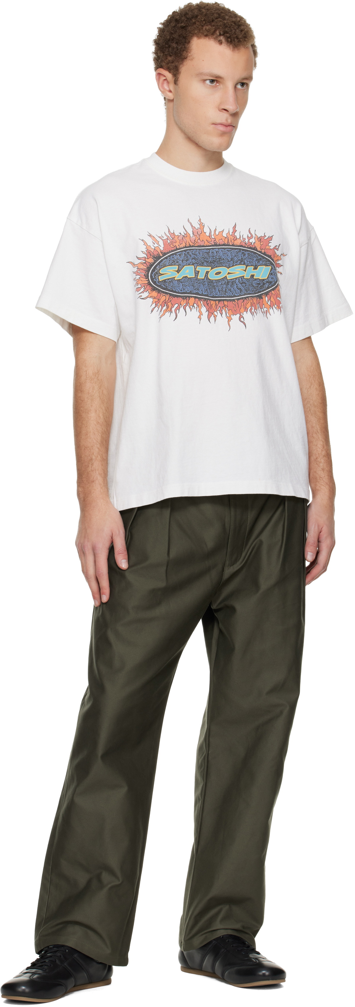 Satoshi Nakamoto White Blender T-shirt