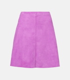 Stouls Mila suede miniskirt