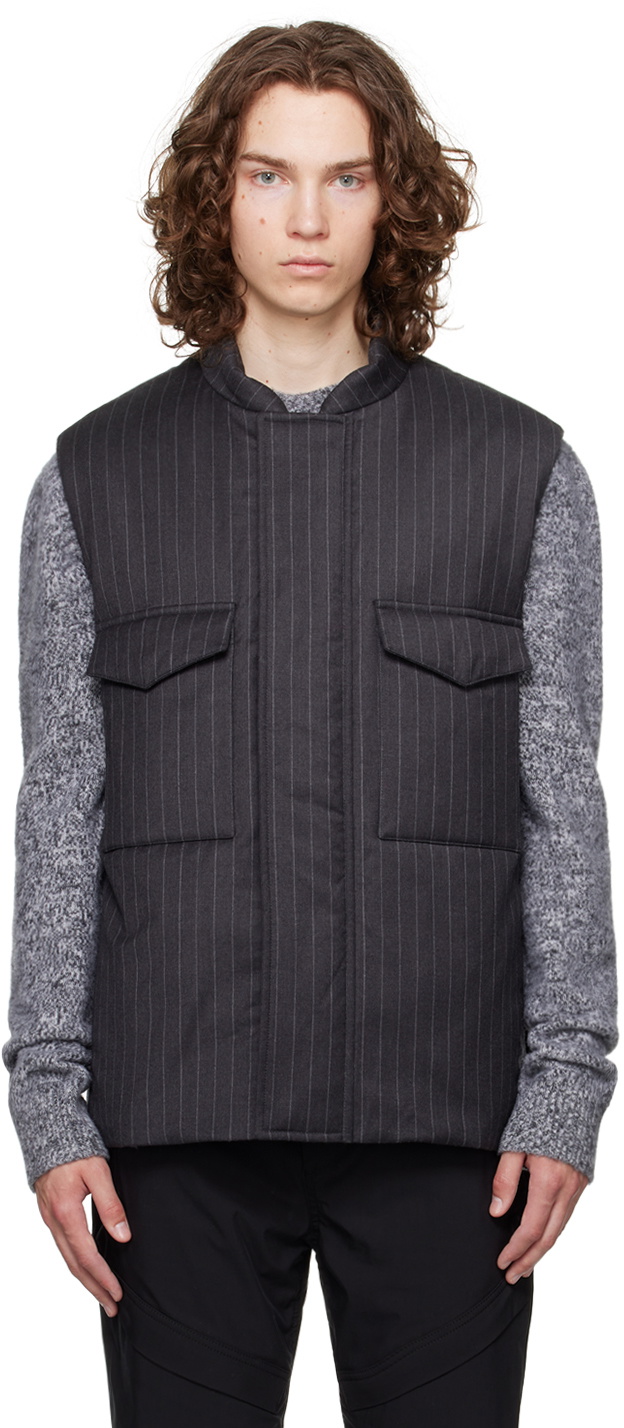 Dunhill Gray Utility Vest Dunhill
