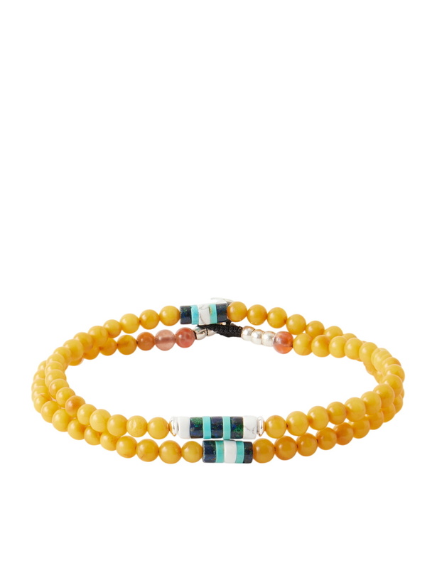 Photo: Mikia - Sterling Silver Multi-Stone Beaded Bracelet