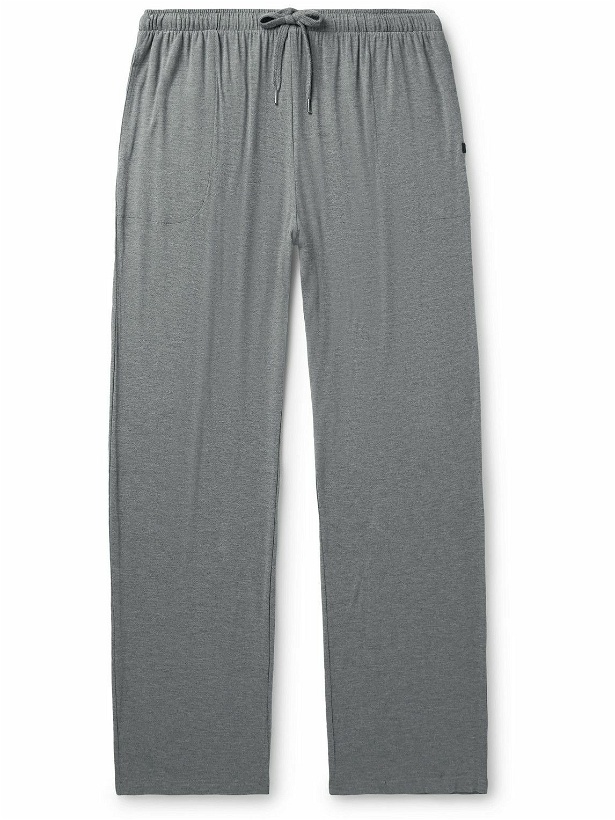 Photo: Derek Rose - Marlowe 1 Stretch-Modal Jersey Pyjama Trousers - Gray