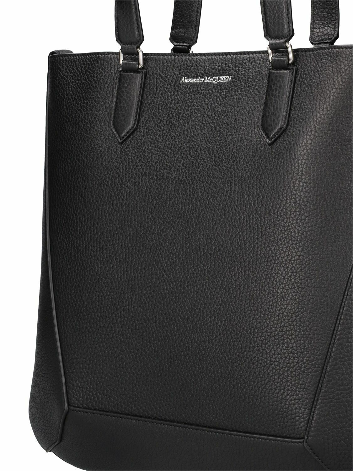 ALEXANDER MCQUEEN The Edge Medium Leather Tote Bag Alexander McQueen