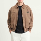 Stan Ray Men's Roughneck Collared Bomber Jacket in Washed Acorn