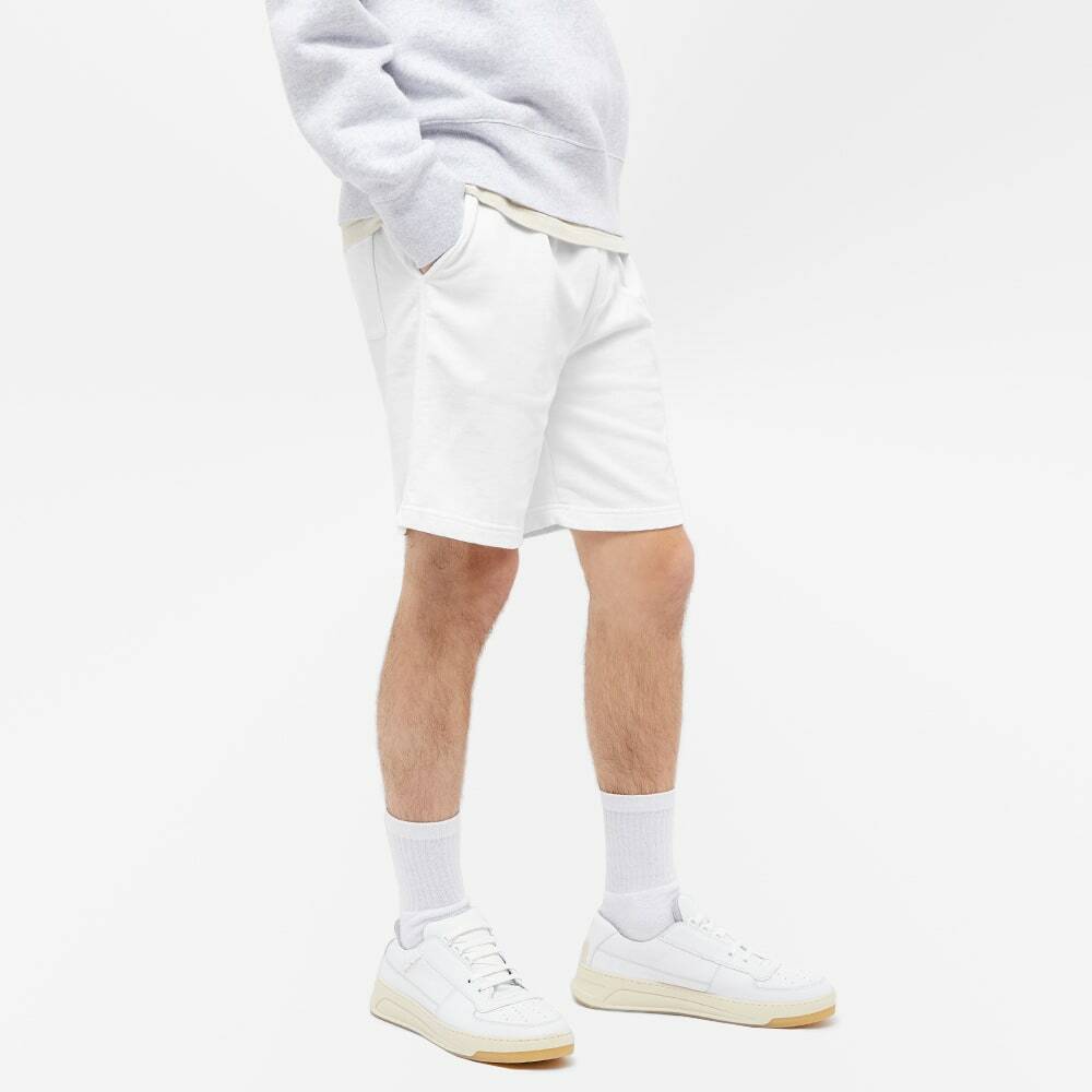 Colorful Standard Men's Classic Organic Sweat Shorts in Optical White