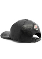 Moncler Genius X Billionaire Boys Club Leather cap - Black