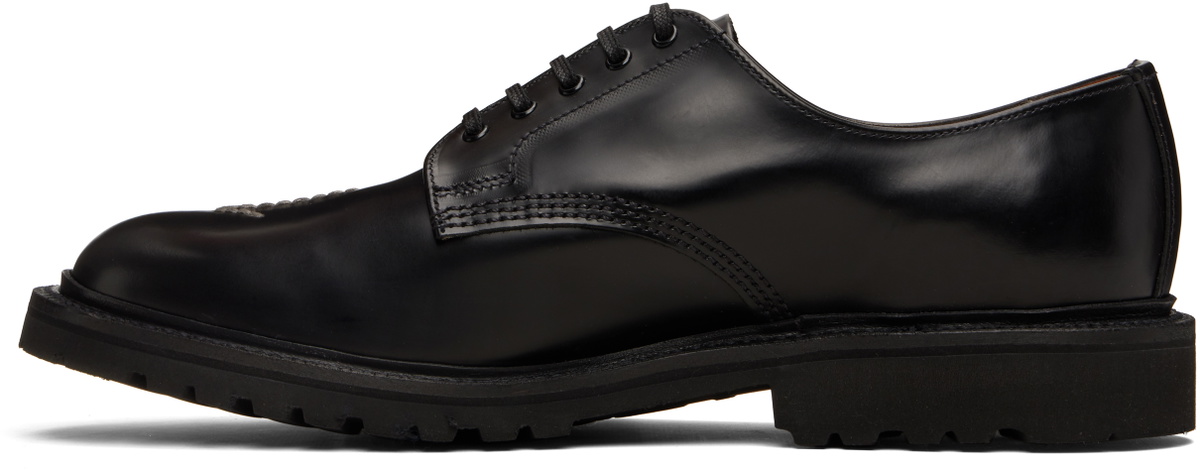 Comme des Garçons Homme Black Sanders Edition Glossy Leather Derbys
