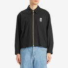 Late Checkout Men's Suitcase Zipper Jacket in Black