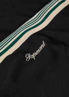 Represent Taped Logo-embroidered Jersey Track Pants Black