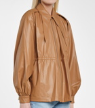 Deveaux New York - Ari faux leather jacket