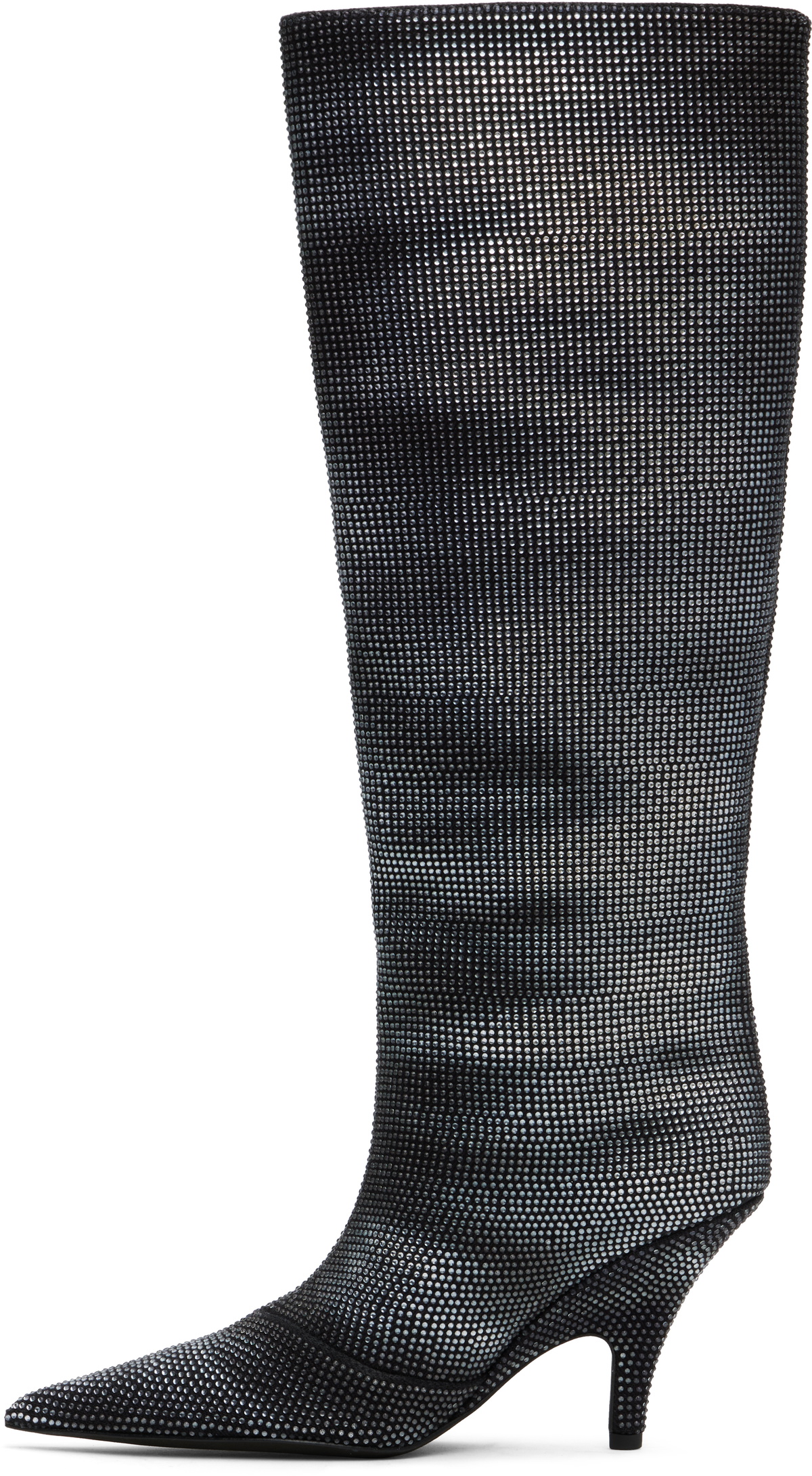 Alexander Wang Black Diablo 90mm Tall Boots