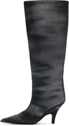 Alexander Wang Black Diablo 90mm Tall Boots