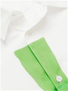 Comme des Garçons SHIRT - Brett Westfall Printed Cotton-Poplin Shirt - White