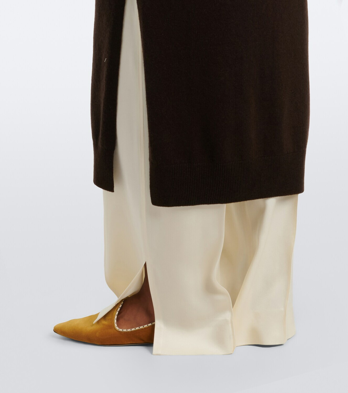 Jardin des Orangers Wool and cashmere sweater dress