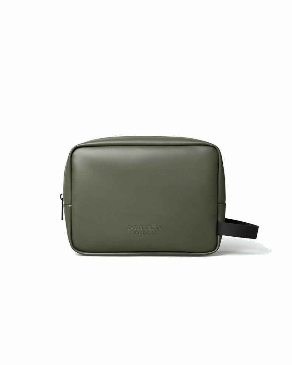 Photo: Gaston Luga Spläsh Toiletry Bag Green - Mens - Toiletry Bags