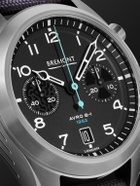 Bremont - Vulcan Limited Edition Automatic Chronograph 42mm Stainless Steel and Sailcloth Watch, Ref. No. VULCAN-R-S