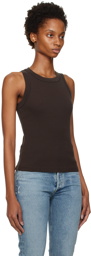 Citizens of Humanity Brown Isabel Tank Top