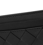 Bottega Veneta - Intrecciato Leather Cardholder - Black