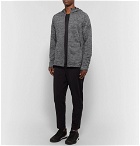 Adidas Sport - Freelift Space-Dyed Climaheat Zip-Up Hoodie - Gray