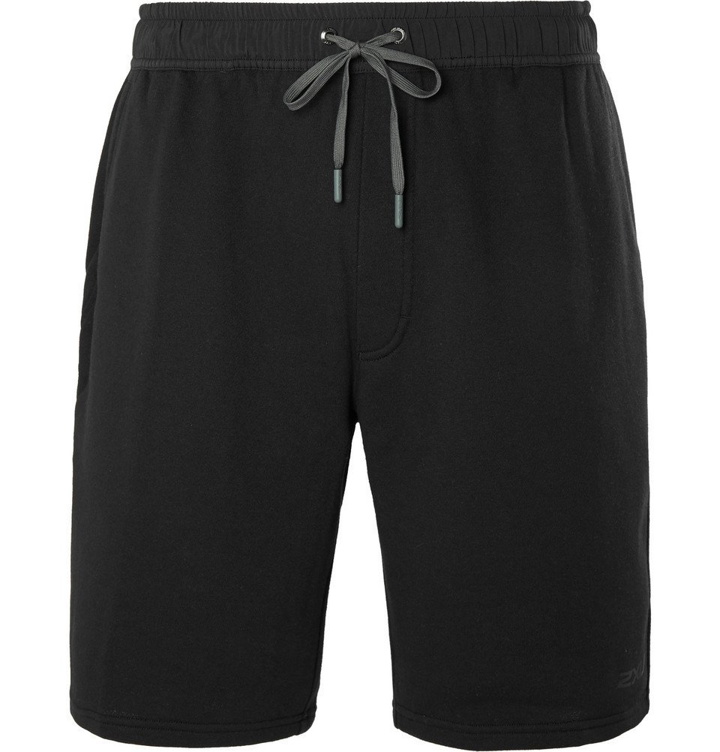 Photo: 2XU - Urban Loopback Cotton-Blend Jersey Running Shorts - Black