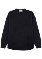 Extreme Cashmere N°53 Crew Hop Cashmere-blend Jumper - Navy - One Size
