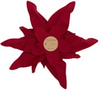 JW Anderson Red Poinsettia Brooch