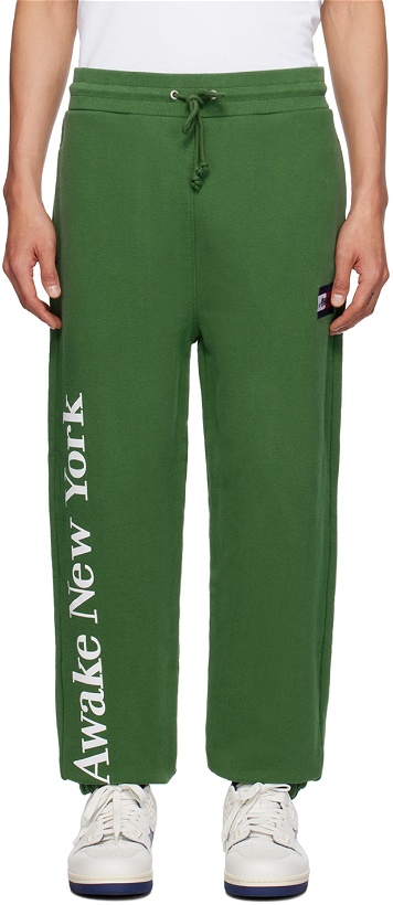 Photo: Tommy Jeans Green Awake NY Edition Sweatpants