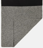 Joseph Color Block wool-blend scarf