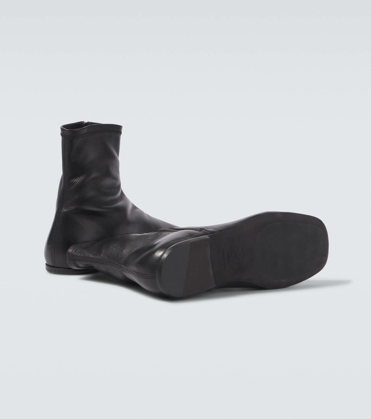 Dries Van Noten Leather ankle boots