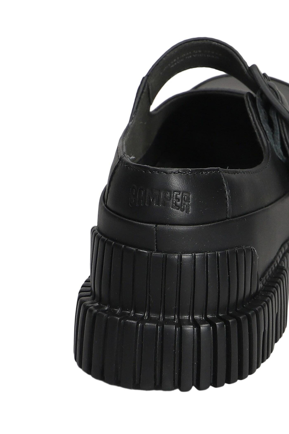 Camper Pix Loafers In Black Leather