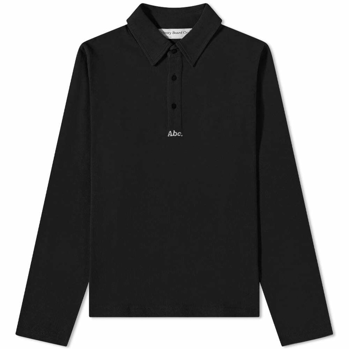 Photo: Advisory Board Crystals Men's 123 Rugby Shirt in Anthracite Black