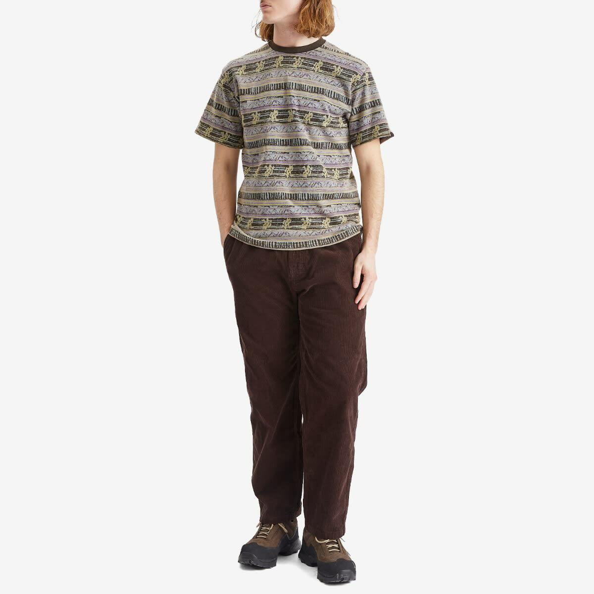 thisisneverthat Men's x Gramicci Pattern Jacquard T-Shirt in