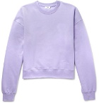 CMMN SWDN - Tron Fleece-Back Cotton-Jersey Sweatshirt - Men - Lilac