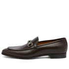 Gucci Men's Next Horse Bit Loafer in Brown