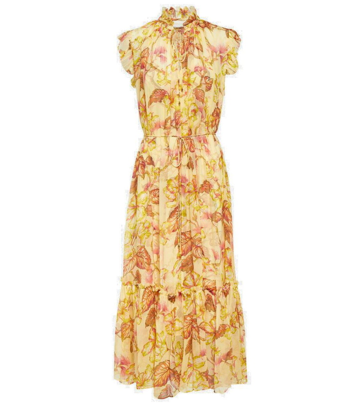 Photo: Zimmermann Matchmaker printed georgette midi dress