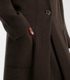 Lisa Yang Amie single-breasted cashmere coat