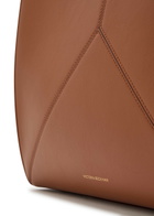 Victoria Beckham Victoria Panelled Leather Tote bag - Tan - One Size