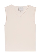 Reformation Wren Stretch-cotton top Cream