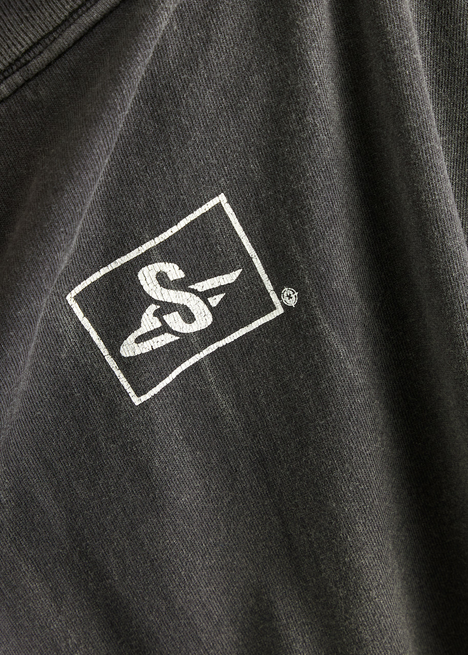 Saint Mxxxxxx PS2 Logo-print Cotton T-shirt Black SAINT Mxxxxxx
