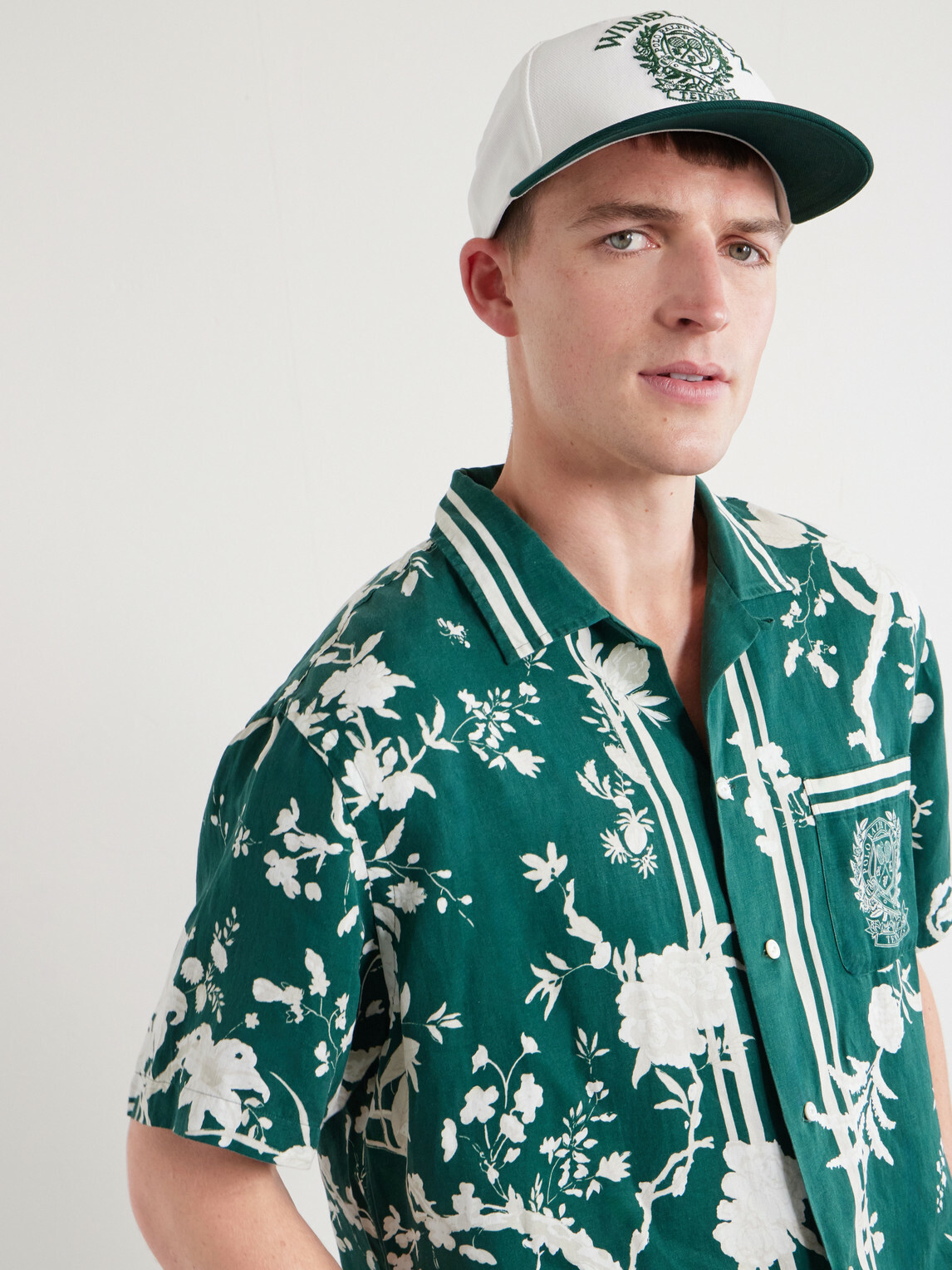 Polo Ralph Lauren - Wimbledon Logo-Embroidered Cotton-Twill Baseball Cap