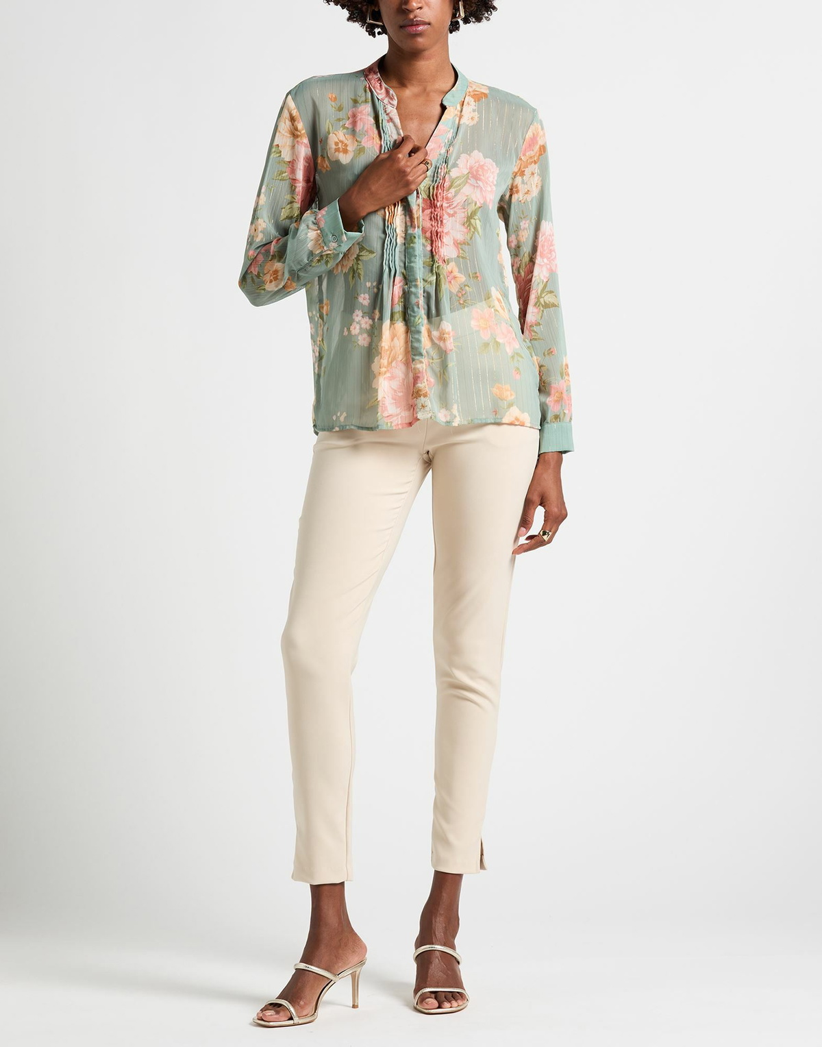 Guess Womens Shirt in Sage green