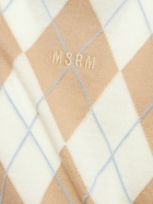 MSGM - Argyle Wool Sweater