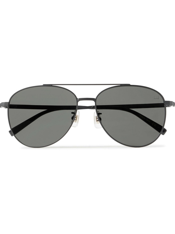 Photo: Dunhill - Aviator-Style Metal Sunglasses