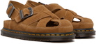 Dr. Martens Tan Archive Fisherman Suede Sandals