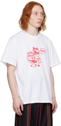 Charles Jeffrey LOVERBOY White 90's T-Shirt