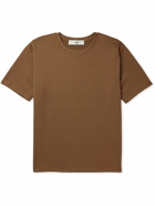 Séfr - Recycled Stretch-Jersey T-Shirt - Brown