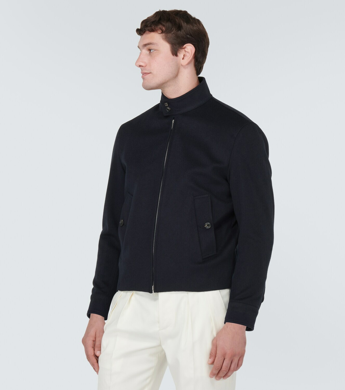 Lardini Virgin wool blouson jacket Lardini