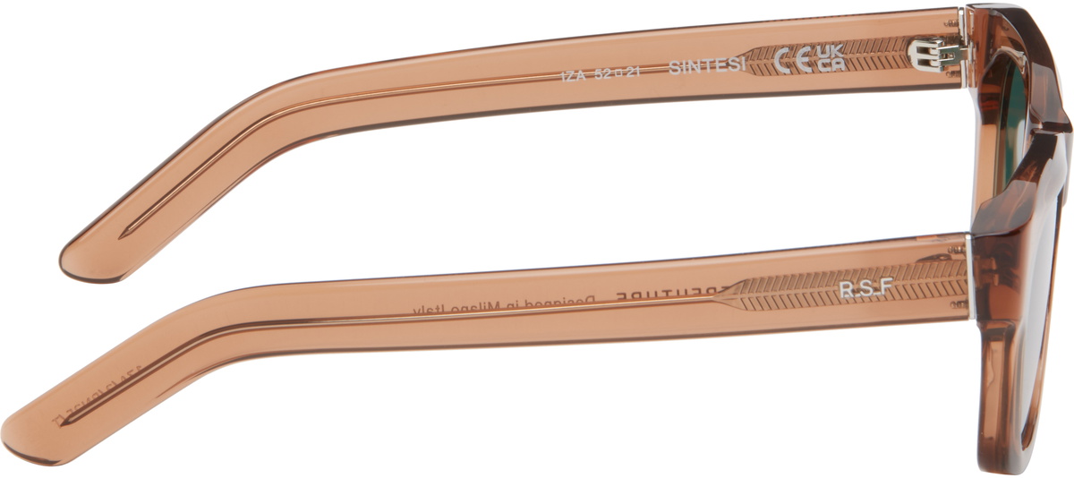 RETROSUPERFUTURE Brown Sintesi Sunglasses