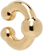 Jean Paul Gaultier Gold Piercing Single Ear Cuff